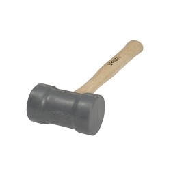 Mazo cabeza de hule gris 20 oz