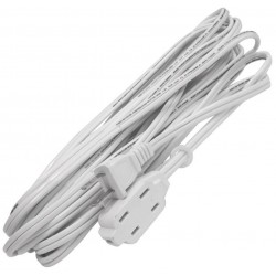 Extensión doméstica blanca 6m