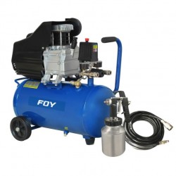 Compresor 1.5HP 25L con...